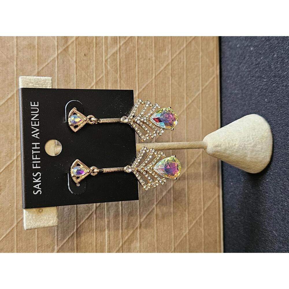 Elegant Saks Fifth Avenue Statement Earrings